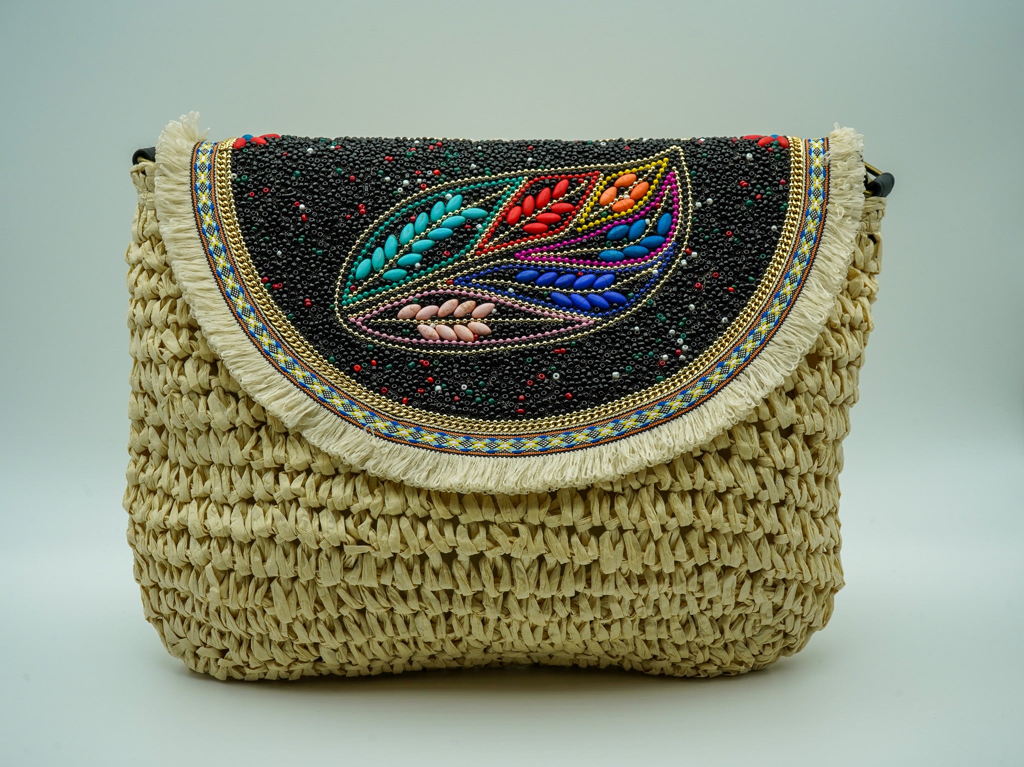 Straw purse