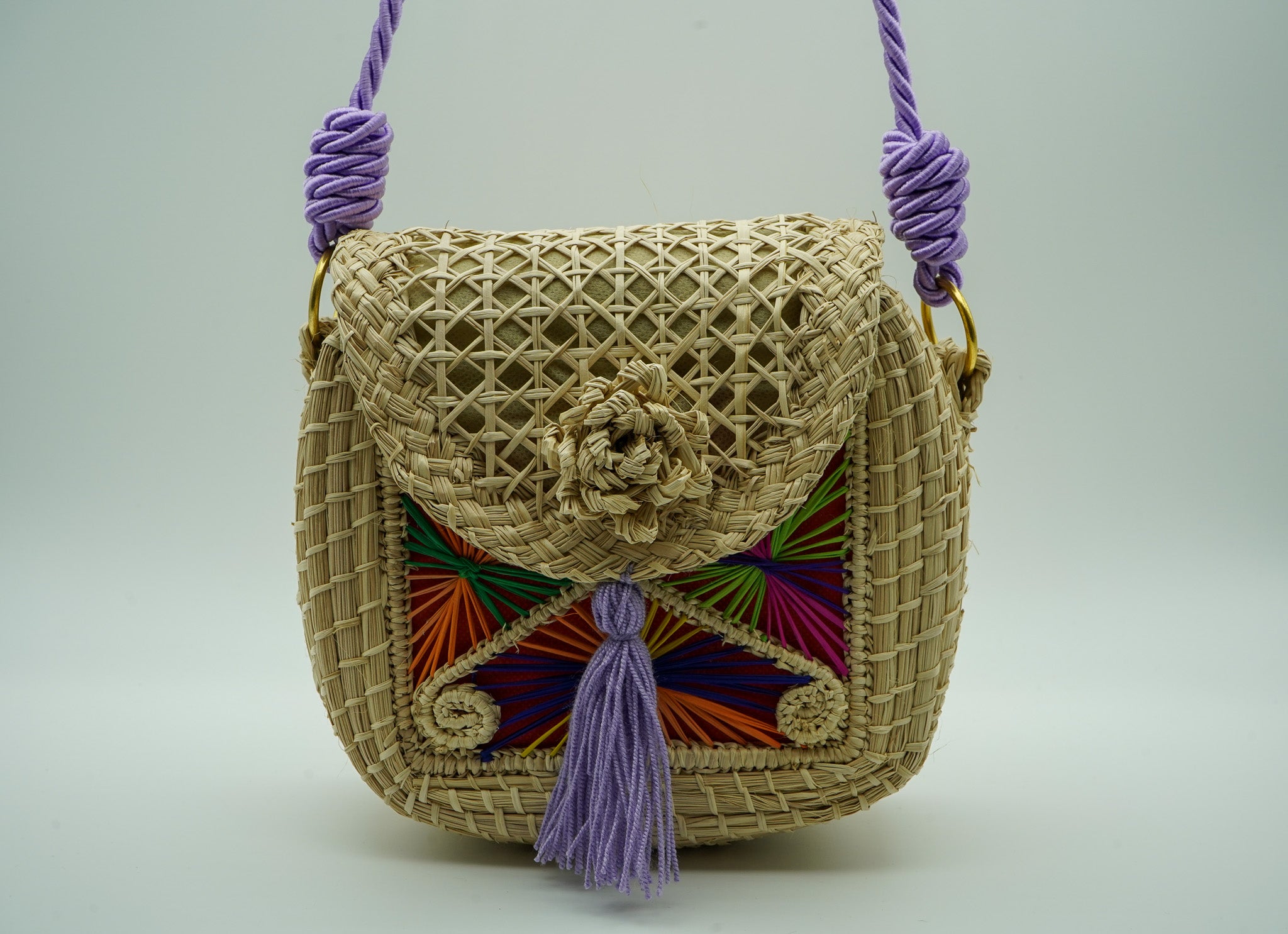 Straw purse