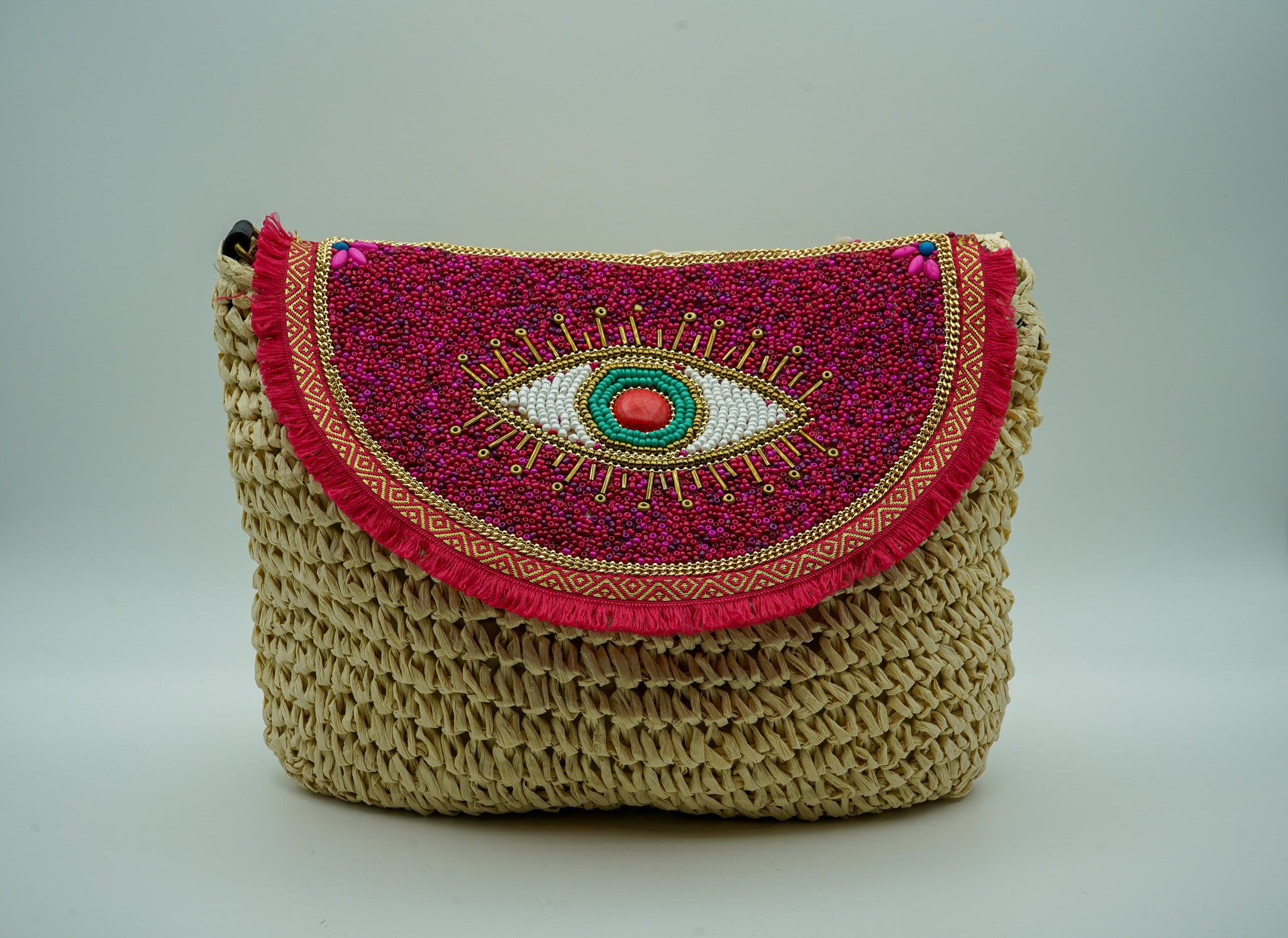 Straw purse