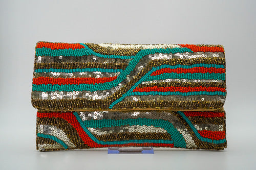 Beaded Clutch purse